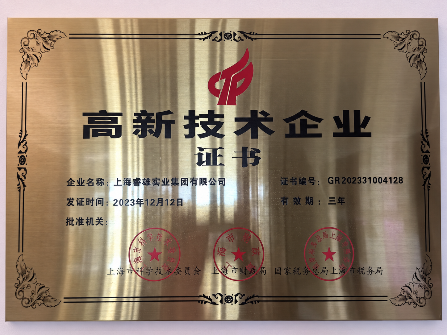 Shanghai High-tech Enterprise