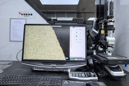 Metallographic inspection equipment