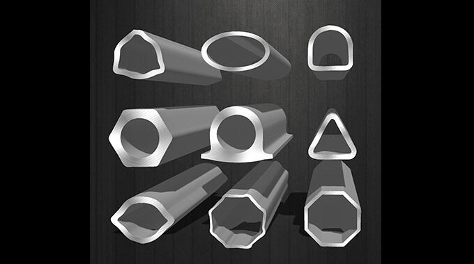 Special-shaped pipe for power output of agricultural machinery and equipment