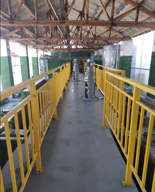 Water treatment aisle