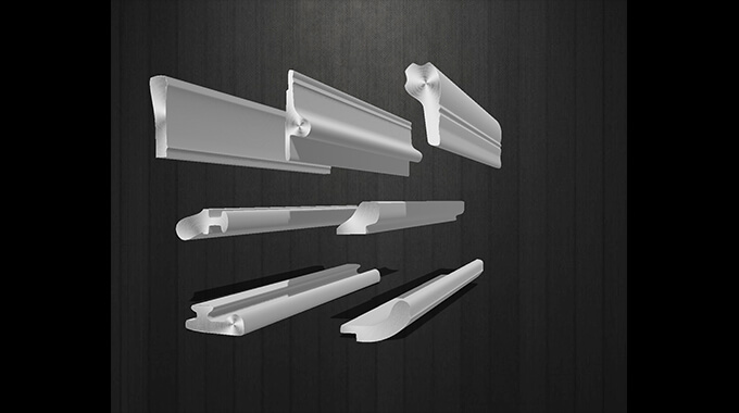 Glasses hinge frame line