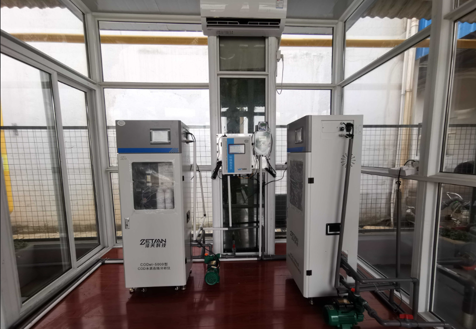 On-line monitoring of water treatment