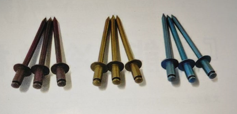 Nissen Rivet Launches Japan's First Colored Titanium Nails