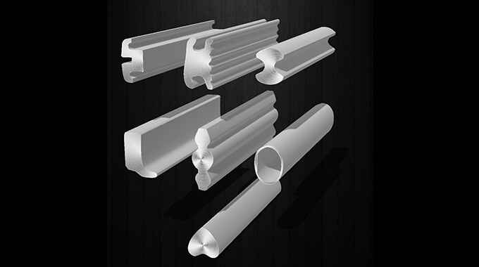 Medical equipment special-shaped line