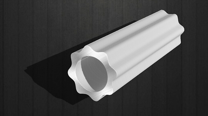 Cylindrical Seamless Plum Blossom Steel Tube Shapes
